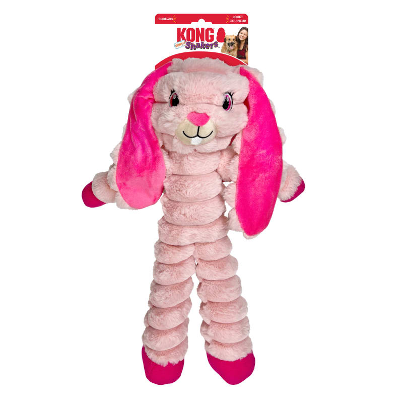 Pink bunny squeaky toy outlet