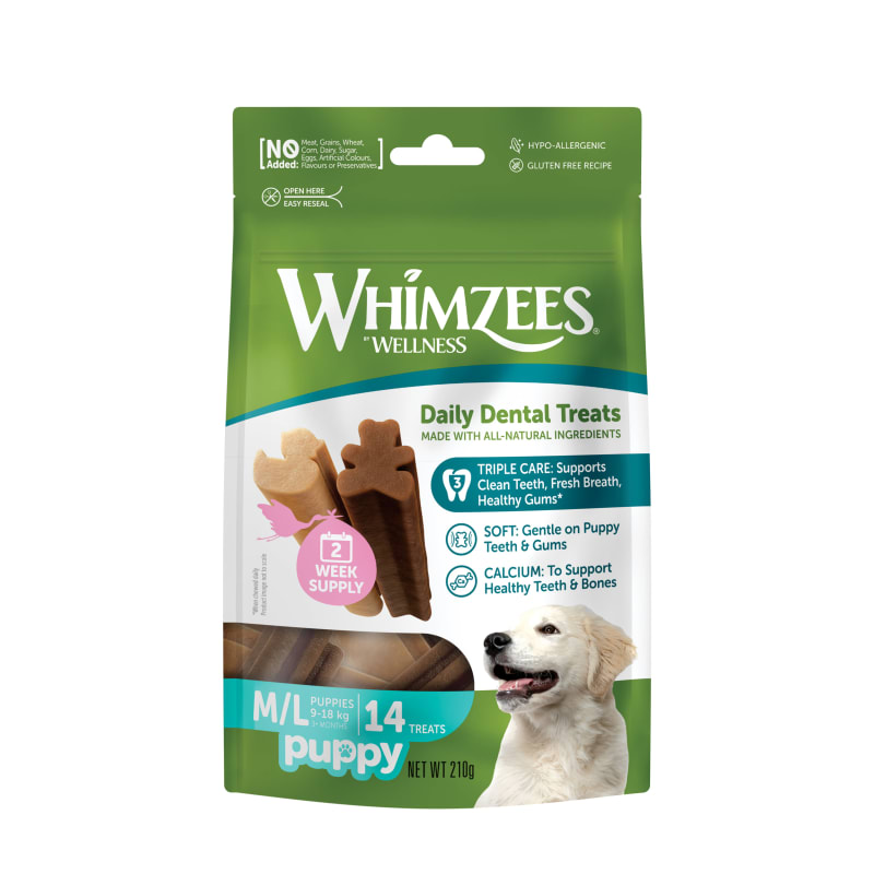 Whimzees Puppy Dental Dog Chew Pet Supermarket
