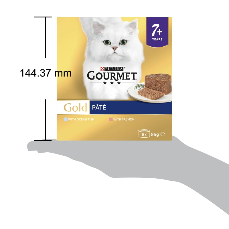 Purina Gourmet Gold Senior Pate Fish Pet Supermarket