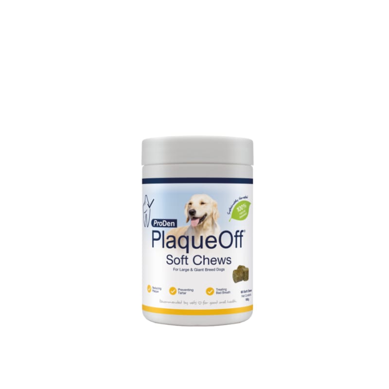 Proden PlaqueOff Large Dog Soft Chew Supplements 120 Bites