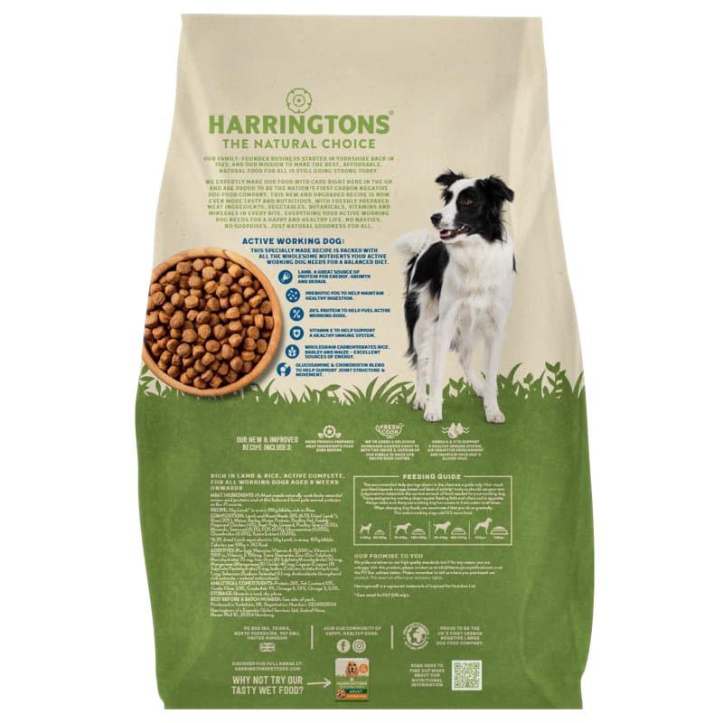 Harringtons weight control dog food top