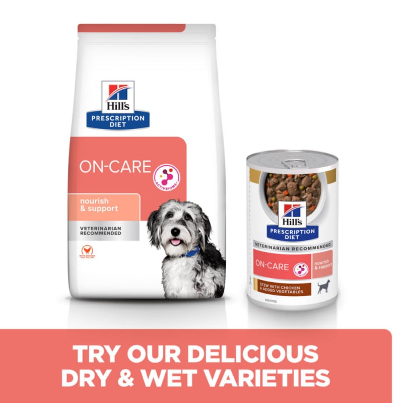 Hill s Prescription Diet On Care with Chicken Dry Dog Food 1.5 kg