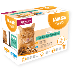 Iams Delights Senior Wet Cat Food Pet Supermarket