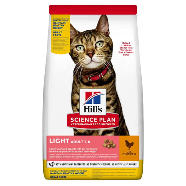 Hill s Science Plan Light Adult 1 6 Pet Supermarket