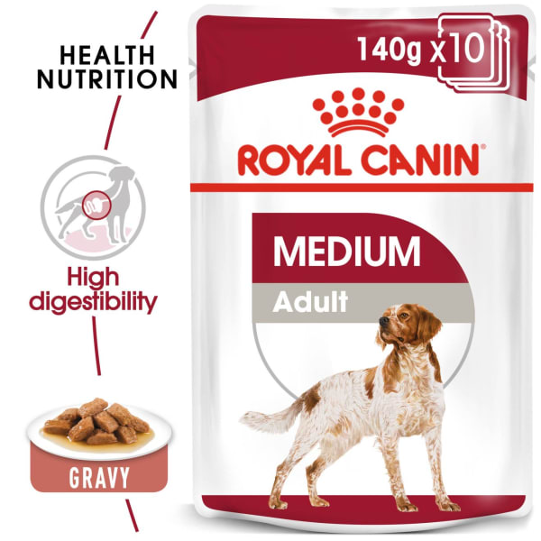 Royal Canin Medium Adult Wet Dog | Pet-Supermarket.co.uk