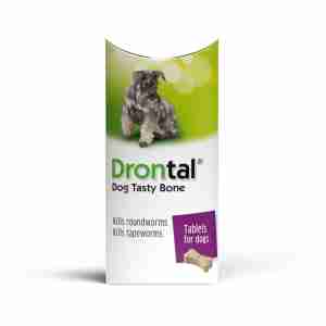 Drontal Dog Tasty Bone Worming Tablet
