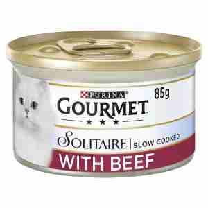 Gourmet Solitaire Cat Food