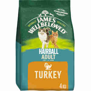 James Wellbeloved Adult Hairball Turkey