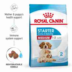 Royal Canin Medium Starter Mother & Babydog Dry Adult & Puppy Dog Food