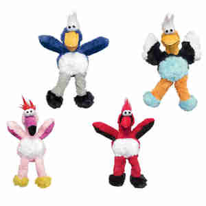KONG Wildknots Bird Plush Dog Toy