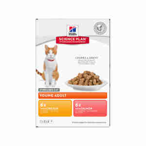 Hill's Science Plan Young Adult Sterilised Cat Food Pouches