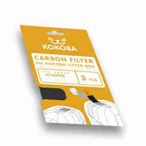 Kokoba Cat Litter Box Carbon Filter