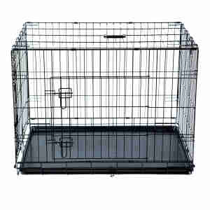 Kokoba Metal Travel Cage for Dogs