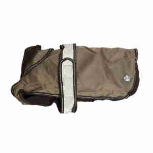 Danish Design Khaki 2 in 1 Dog Coat