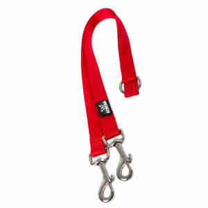 Kokoba Double Coupler for Dog Leads in Red