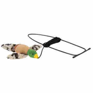 Trixie Flying Bird Catnip Door Frame Toy for Cats
