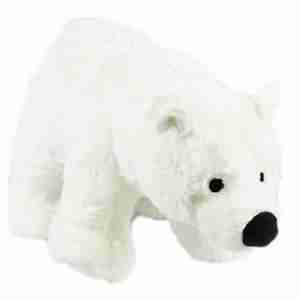 Animal Instincts Perdita the Polar Bear Plush Dog Toy