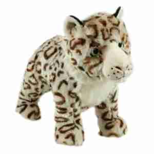 Snow Mates Sophia the Snow Leopard Plush Dog Toy