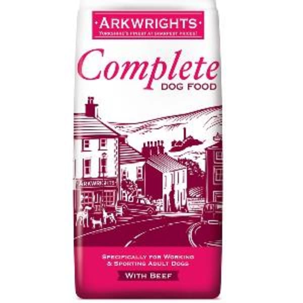 Image of Arkwrights Complete Adult Dry Dog Food - Beef, 15Kg Beef