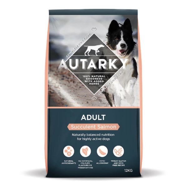 Image of Autarky Adult Dry Dog Food - Salmon, 12kg - Salmon