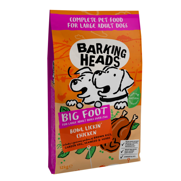 Image of Barking Heads Big Foot Chicken Large Breed, 12kg