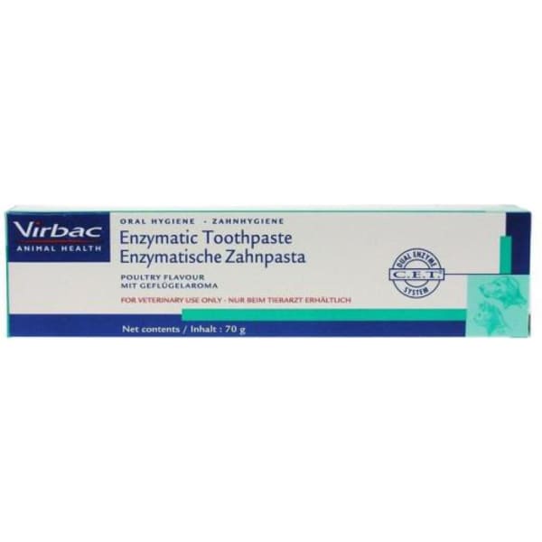 Image of Virbac Enzymatic Toothpaste for Dog, 70g - Poultry