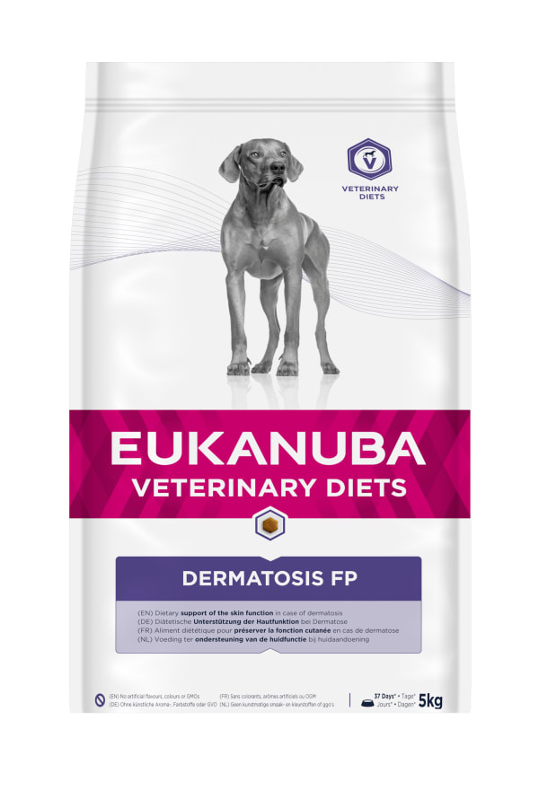 Image of Eukanuba Veterinary Diets Dermatosis FP Dry Dog Food, 5kg