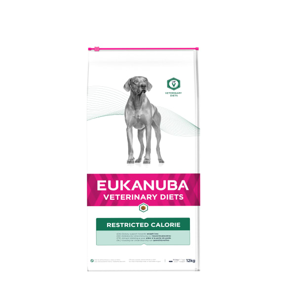 Image of Eukanuba Veterinary Diets Restricted Calorie Dry Dog Food, 12kg