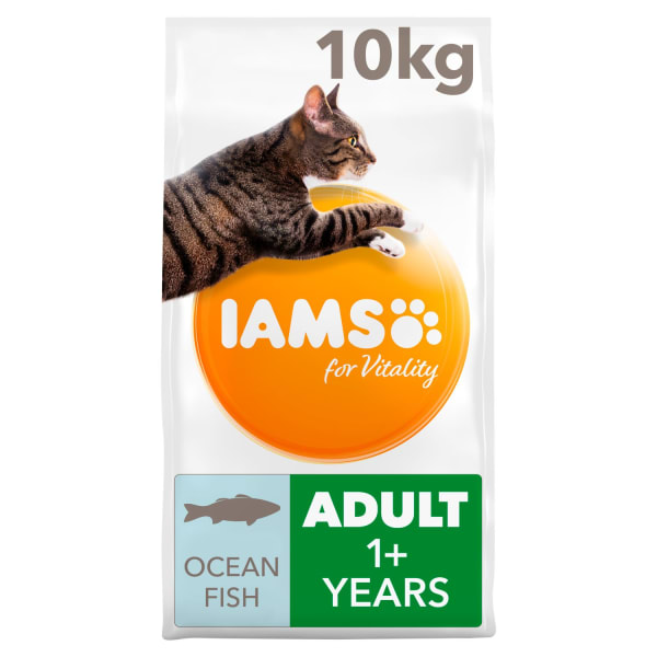 Image of IAMS Cat Adult Ocean Fish, 10kg