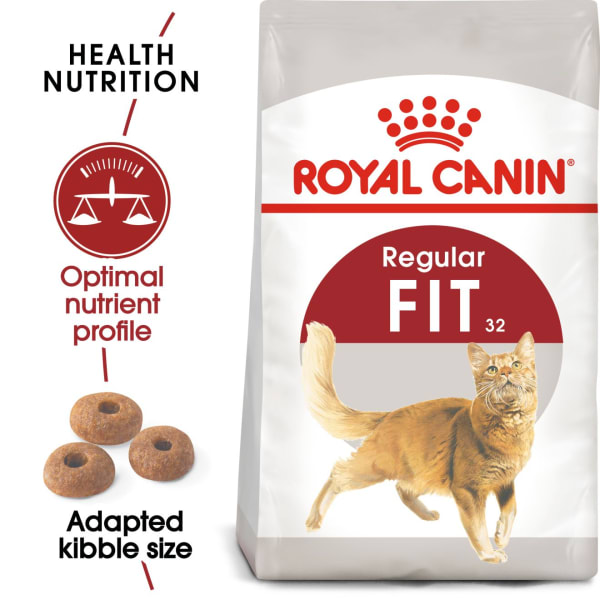 Image of Royal Canin Fit 32 Adult Dry Cat Food, 4kg Chicken
