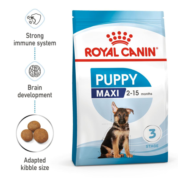 Image of Royal Canin Maxi Puppy Dry Dog Food, 4kg