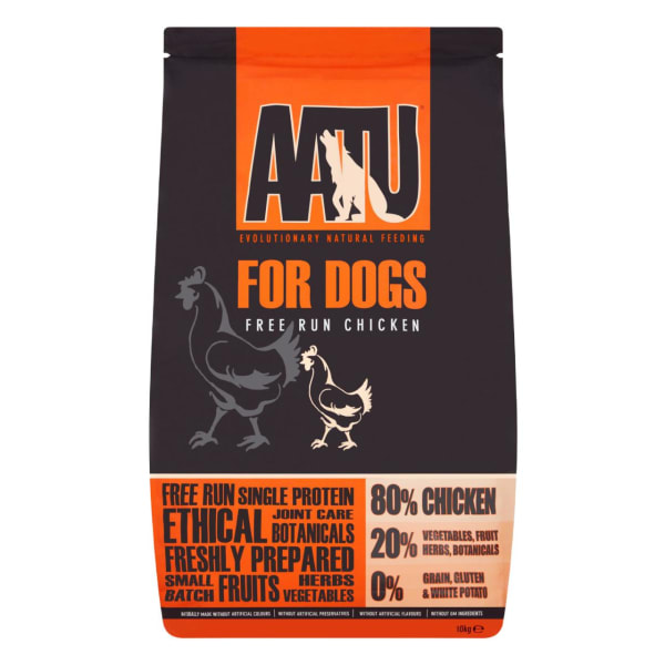 Image of AATU 80/20 Complete Grain-free Adult Chicken Dry Dog Food, 1.5kg - Chicken