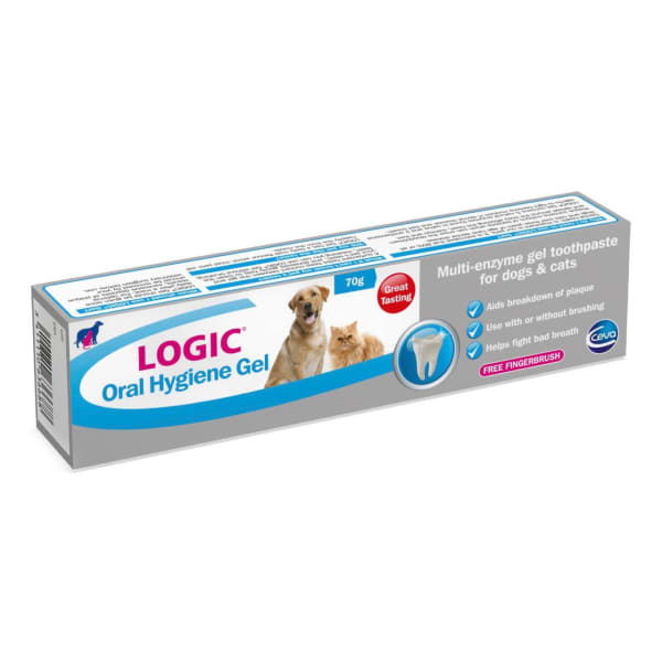 Image of Logic Oral Hygiene Gel Toothpaste for Dog & Cat, 70g