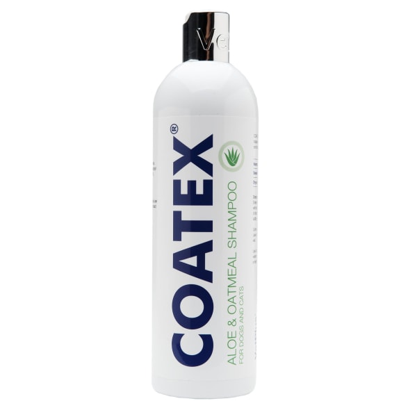 Image of Coatex Aloe and Oatmeal Dog & Cat Shampoo, 500ml