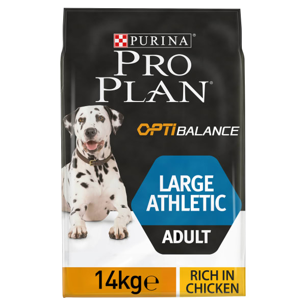 Image of Purina Pro Plan Opti Balance Large Athletic Adult Dry Dog Food - Chicken, 14kg - Chicken