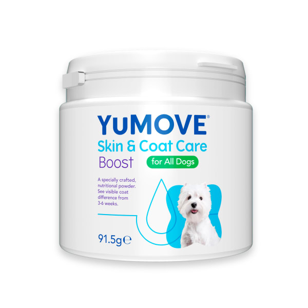 Image of YuMOVE Skin & Coat Care Boost Supplement for Dogs, 180 Scoops