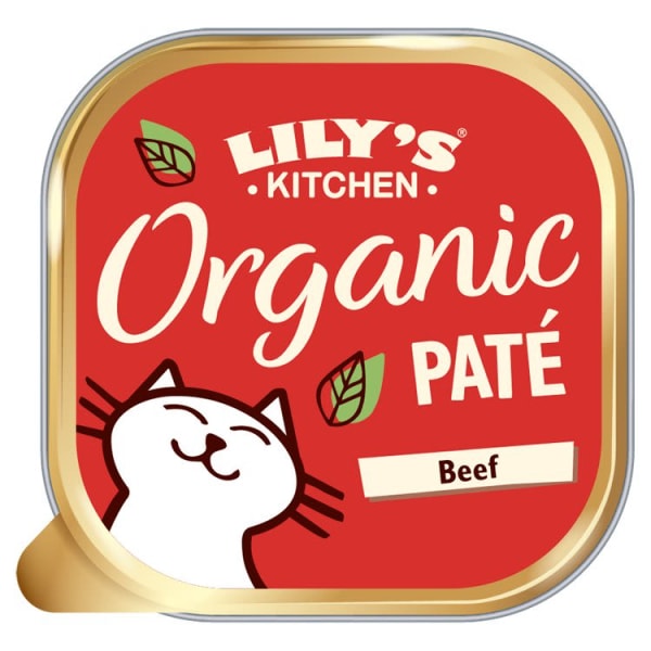 Image of Lily's Kitchen Adult Wet Cat Food - Beef, 19 x 85g - Beef