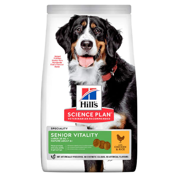 Image of Hill’s Science Plan Canine 5+ Youthful Vitality Large Breed Dog Food, 2.5 kg Chicken & Rice