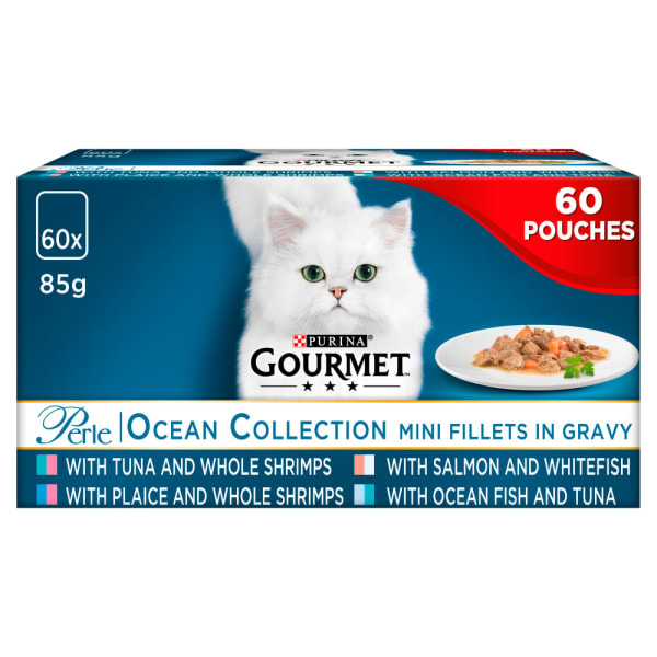 Image of Gourmet Adult Wet Cat Food, 60 x 85g