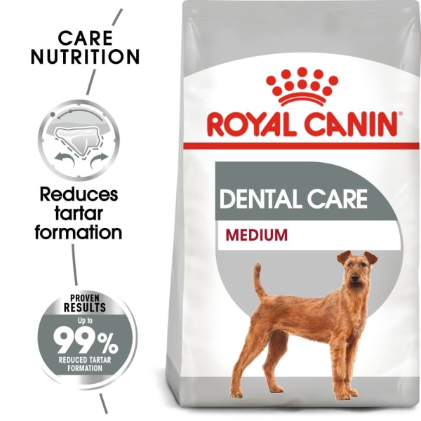 Image of Royal Canin Medium Dental Care Adult Dry Dog Food, 3kg