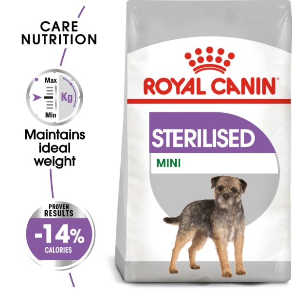 Image of Royal Canin Mini Sterilised Care Adult Dry Dog Food, 3kg
