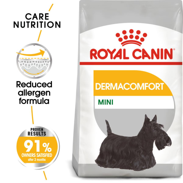 Image of Royal Canin Mini Dermacomfort Adult Dry Dog Food, 3kg