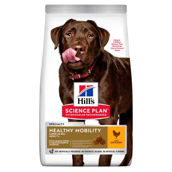 Image of Hill's Science Plan Healthy Mobility Large Adult 1+ Dry Dog Food - Chicken, 14kg - Chicken