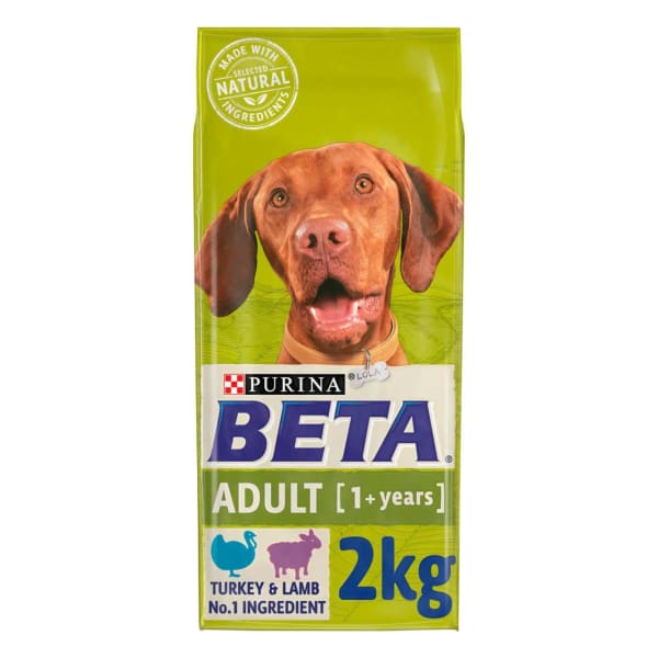 Image of BETA Adult Dry Dog Food - Turkey & Lamb, 2kg - Turkey & Lamb