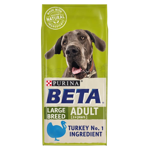 Image of BETA Large Breed Adult Dry Dog Food - Turkey, 2kg - Turkey