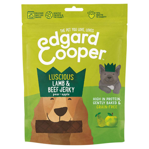 Image of Edgard & Cooper Grain Free Dog Treats - Lamb & Beef, 150g - Lamb & Beef