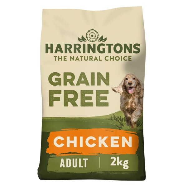 Image of Harringtons Grain Free Adult Dry Dog Food - Chicken & Sweet Potato, 15kg - Chicken & Sweet Potato