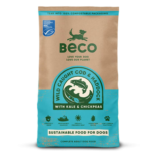 Image of Beco Pets Eco-Conscious MSC Adult Dry Dog Food - Multi Flavour, 6kg - Multi Flavour