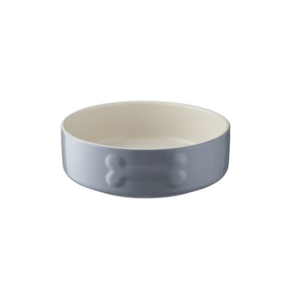 Image of Mason Cash Dog Bowl in Grey, 15cm