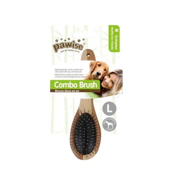 Image of Pawise Grooming Combo Dog Brush, Small